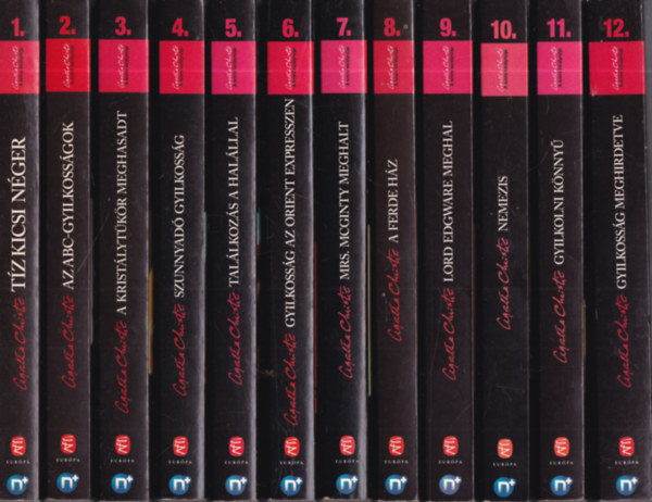 Agatha Christie - A ponyva kirlyai: Agatha Christie - A krimi kirlynje sorozat 1-25.