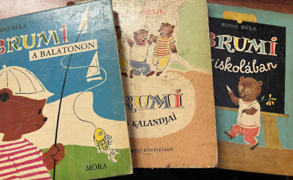 Brumi az iskolban + Brumi jabb kalandjai + Brumi a Balatonon