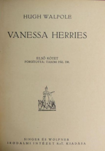 Vanessa Herries I-II. (A Herries csald)