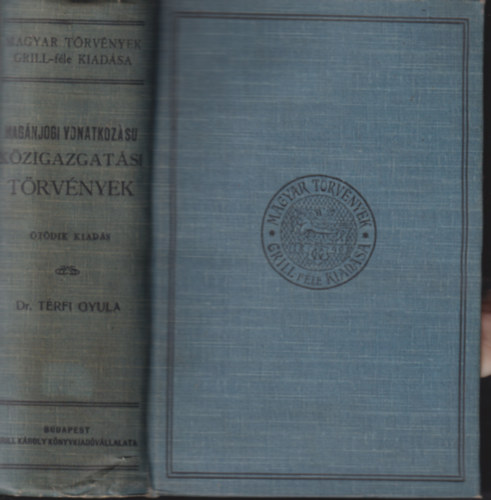 Mag�njogi Vonatkoz�su K�zigazgat�si T�rv�nyek