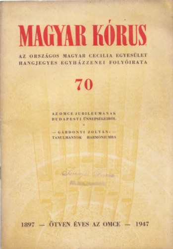 Magyar Krus 1947. december