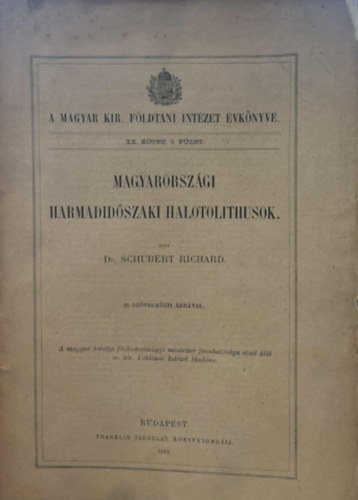 A magyarorszgi harmadidszaki halotolithusok