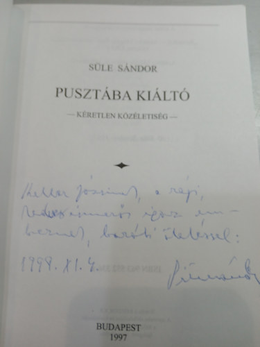 Puszt�ba ki�lt�