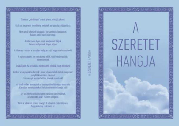 Szondi Mikls - A szeretet hangja