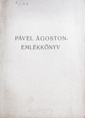 Pvel goston-emlkknyv