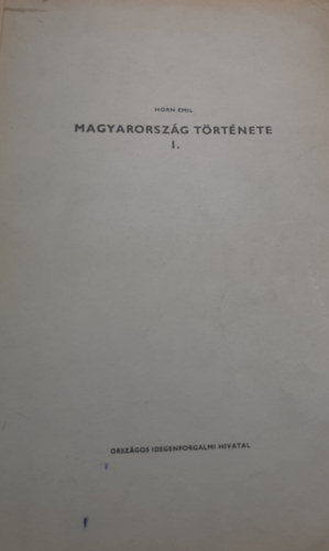 Magyarorszg trtnete I-III.