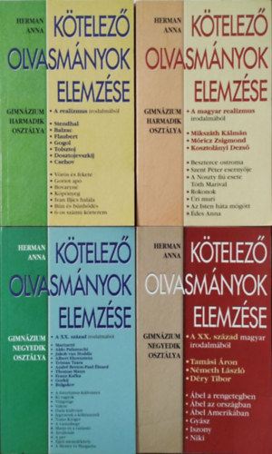 Ktelez olvasmnyok elemzse knyvcsomag (4 ktet)