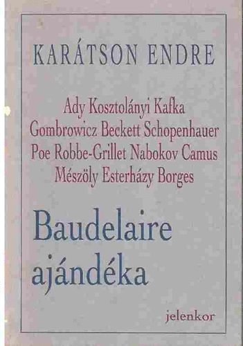 Kartson Endre - Baudelaire ajndka