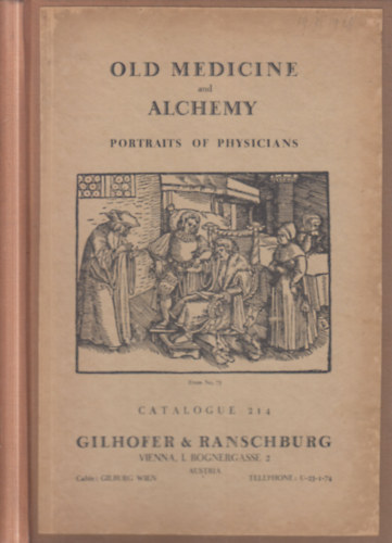 Old medicine and alchemy (Portraits of physicians)- catalogue 214.