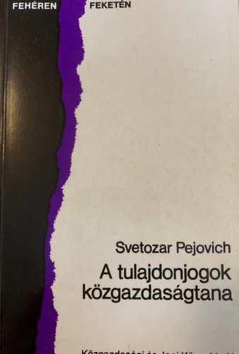 A tulajdonjogok kzgazdasgtana