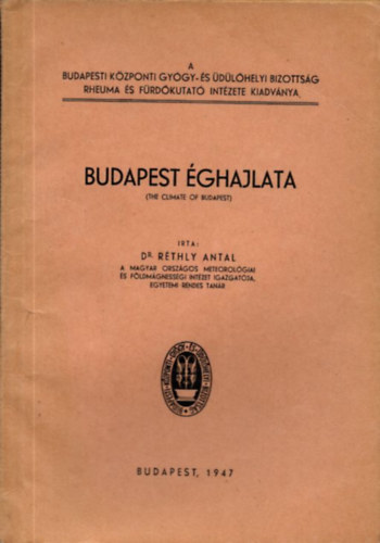 Budapest ghajlata