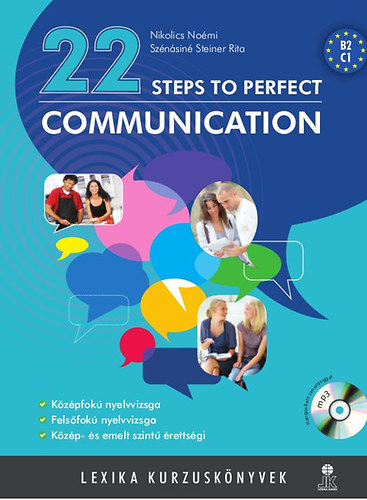 Sznsin Steiner Rita; Nikolics Nomi - 22 steps to perfect communication - MP3 cd mellklettel