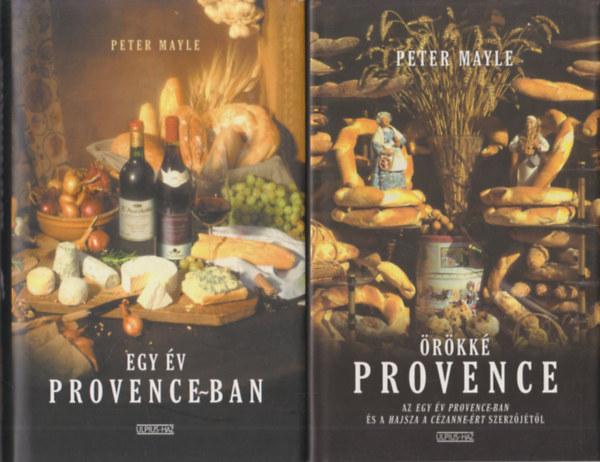 Egy �v Provence-ban + �r�kk� Provence +Szerelem �s provence(3 db)