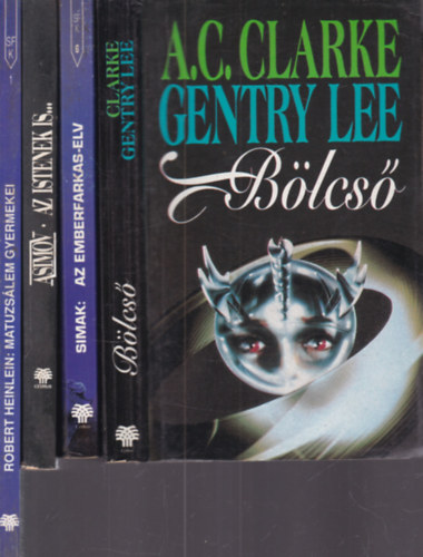 4 db. klasszikus sci-fi (B�lcs� + Az emberfarkas-elv + Az istenek is... + Matuzs�lem gyermekei)