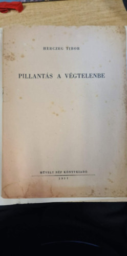 Pillant�s a v�gtelenbe