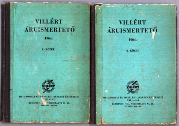 VILL�RT �ruismertet� 1964. I-II. k�tet