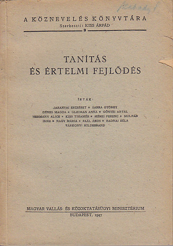 Baranyai-Barra-Dnes-Gleiman - Tants s rtelmi fejlds