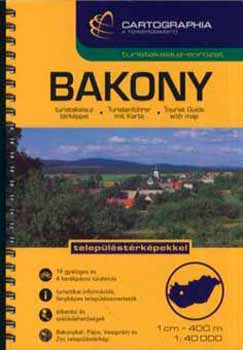 Bakony turistakalauz 1:40 000