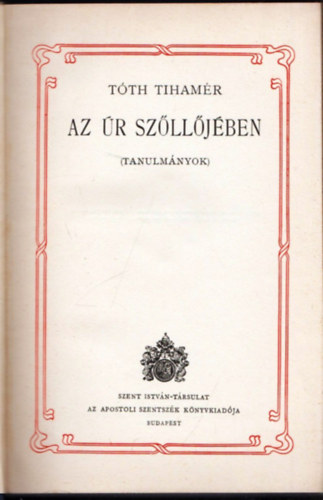 Az r szlljben (tanulmnyok)