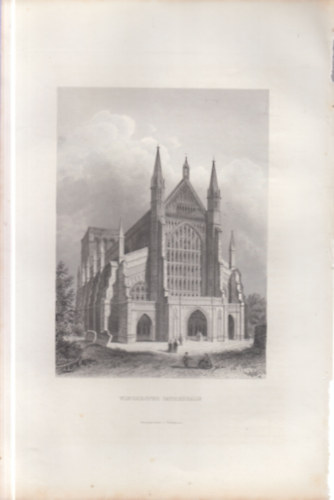 Winchesteri sz�kesegyh�z - eredeti litogr�fia (metszet)