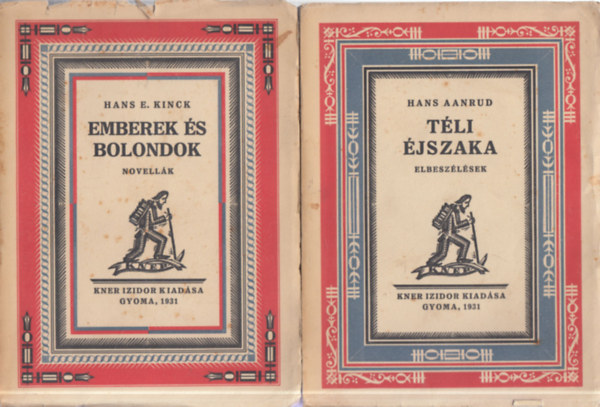 2 db. skandin�v reg�ny (Emberek �s bolondok + T�li �jszaka)