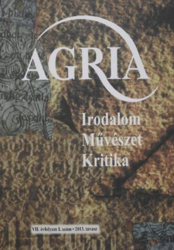 Agria VII. vfolyam 1. szm