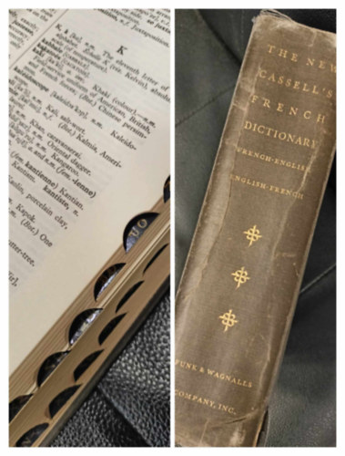CASSELL'S FRENCH-ENGLISH DICTIONARY PUBLISHED BY FUNK-WAGNALLS French-English, English-French