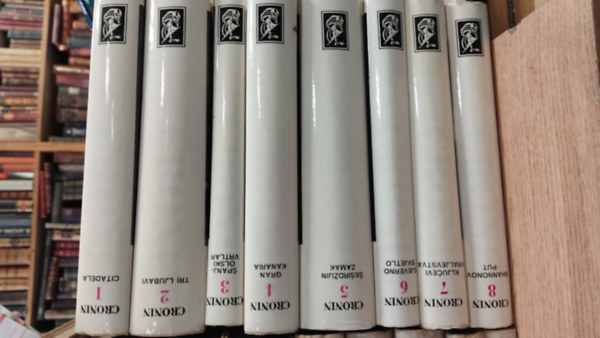 A. J. Cronin mvei szerbhorvt nyelven (8 ktet)