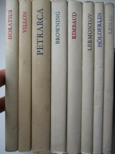 8 db Lyra Mundi (Nikolaus Lenau versei, stb...)