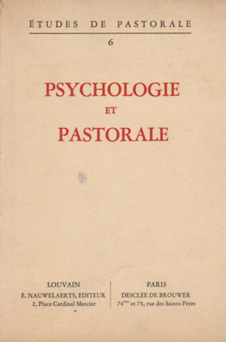 Psychologie et pastorale