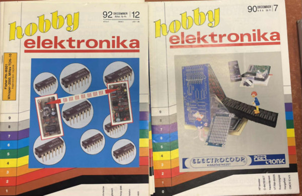 B�kei Ferenc  (F�szerk) - Hobby Elektronika 1990-2000. �vfolyam lapsz�monk�nt.
