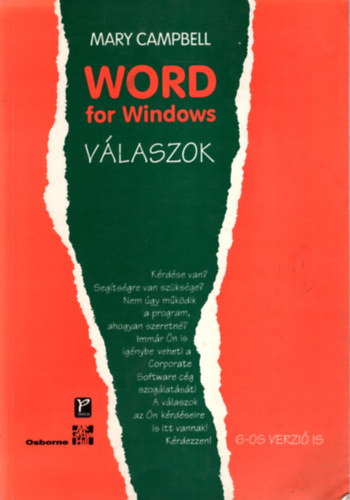 Mary Campbell - Word for Windows - Vlaszok
