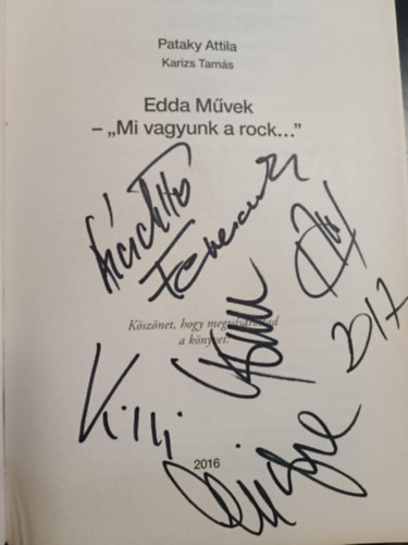 Edda Mvek - Mi vagyunk a rock...
