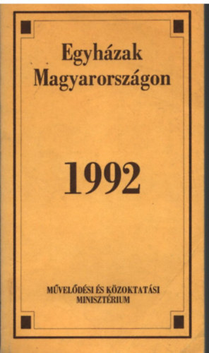 Egyhzak Magyarorszgon 1992