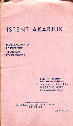Istent akarjuk!