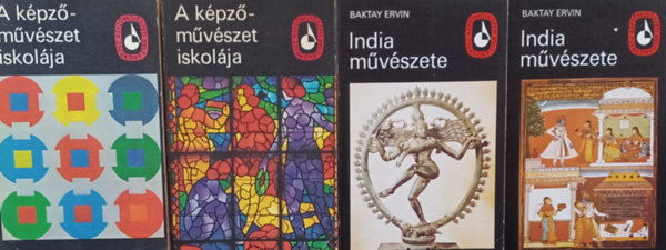 A kpzmvszet iskolja I-II. + India mvszete I-II. (4 ktet)