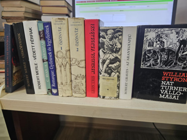 10db vilgirodalmi regny, KNYVMENT AJNLAT: Francia histria+ Csikveink+ Vdett frfiak+ A leghosszabb nap+ Gyztesek s legyzttek+ znvz 1-2+ Meghalsz, tengersz+ Az emberisg ellensgei+ Az aranygyapj+ Nat Turner vall