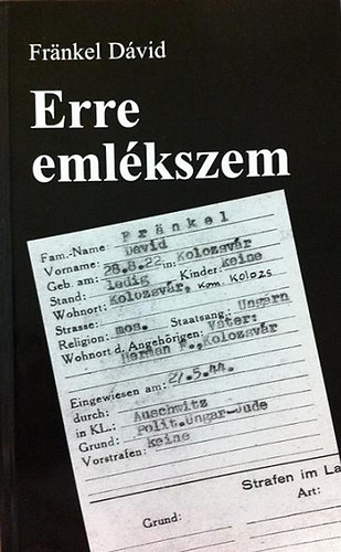 Fr�nkel D�vid - Erre eml�kszem