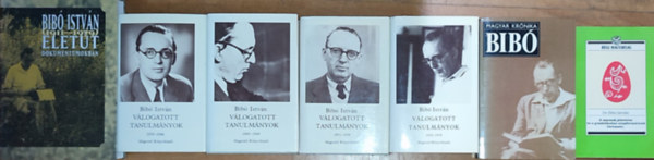 Dr. Huszr Tibor Bib Istvn - 7db Dr. Bib Istvnnal kapcsolatos m - Huszr Tibor-Bib Istvn, Dr. Bib Istvn-lett dokumentumokban, Vlogatott tanulmnyok 1935-1944, 1945-1949, 1971-1979, 1935-1979 (I-IV. ktet), A szmok jelentse s a gondolkods alapform
