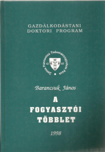 A fogyaszti tbblet