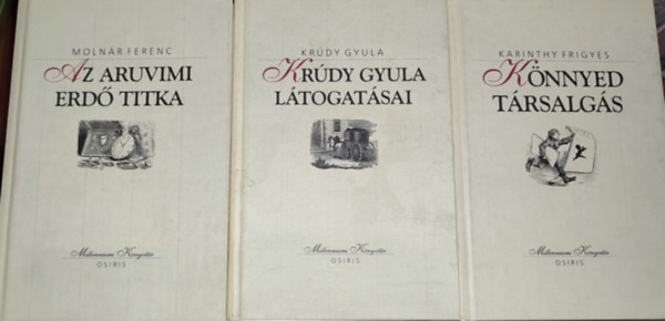 3db klasszikus knyv - Karinthy Frigyes-Knnyed trsalgs; Krdy Gyula-Krdy Gyula ltogatsai; Molnr Ferenc-Az aruvimi erd titka