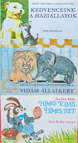 3 db retr leporell:  Vidm llatkert + Hmes tojs, hmes rt + Kedvenceink, a hzillatok