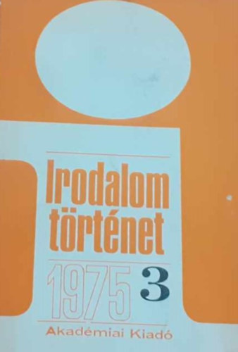 Irodalomt�rt�net 1975/3