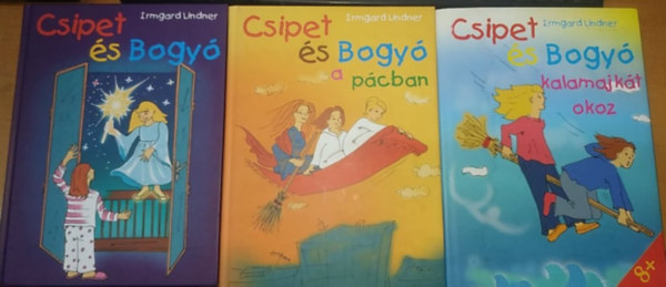 3 db Csipet s Bogy: Csipet s Bogy + Csipet s Bogy a pcban + Csipet s Bogy kalamajkt okoz