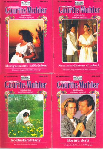 Hedwig Courths-Mahler romantikus reg�nyf�zetei 41-50. sz�mok