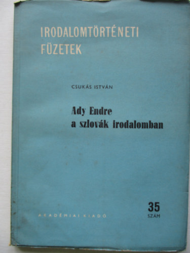 Ady Endre a szlovk irodalomban