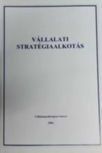 Vllalati stratgiaalkots