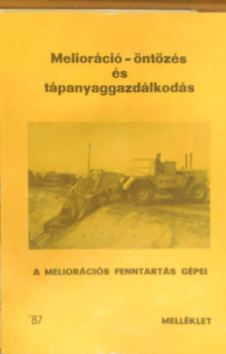 Melior�ci�-�nt�z�s �s t�panyaggazd�lkod�s