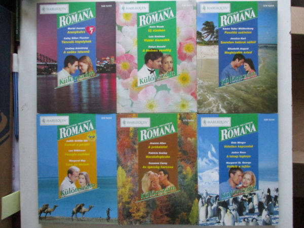 Romana 2000. klnszmok 1-6 (teljes) /Aranykulcs, Tncol hpelyhek, A szke istenn/