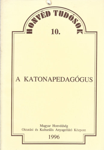 A katonapedag�gus